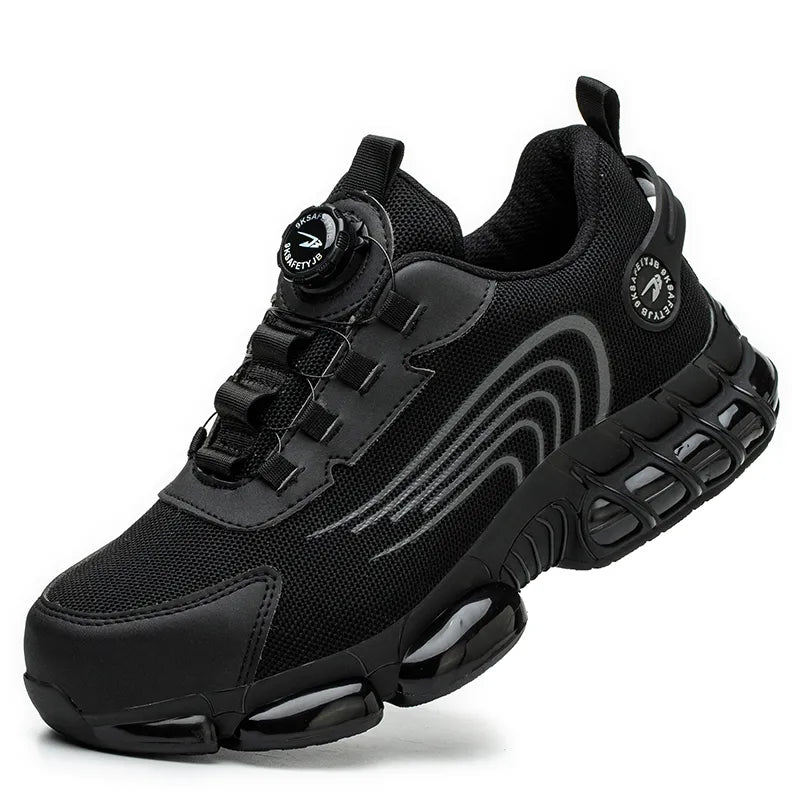 Chaussures de sécurité à lacet rotatif