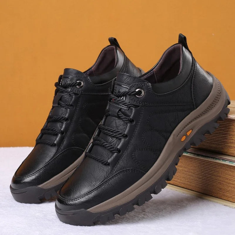 Chaussures Orthopédiques en Cuir pour Hommes