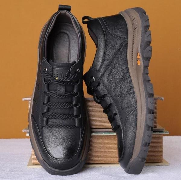 Chaussures Orthopédiques en Cuir pour Hommes