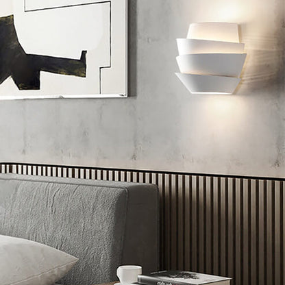Luminique - Applique Murale Scandinave avec Double Éclairage en Fer