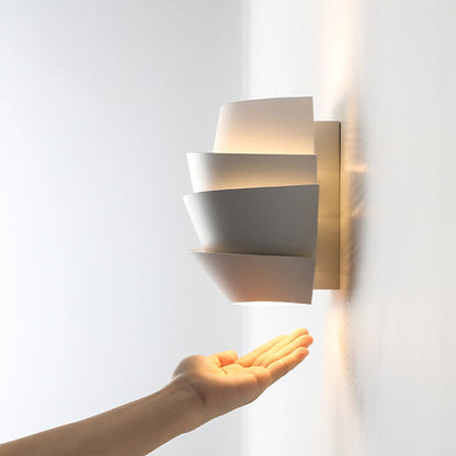 Luminique - Applique Murale Scandinave avec Double Éclairage en Fer