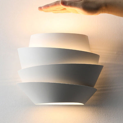 Luminique - Applique Murale Scandinave avec Double Éclairage en Fer