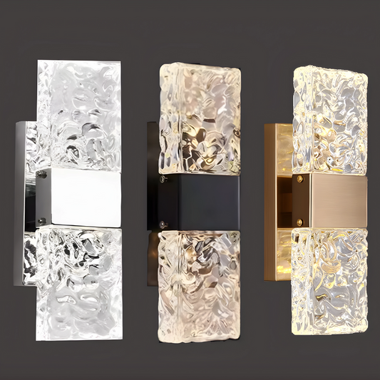 AuraCrystal - Lampe murale en cristal design