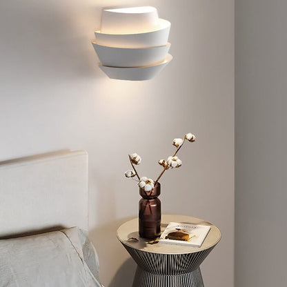 Luminique - Applique Murale Scandinave avec Double Éclairage en Fer