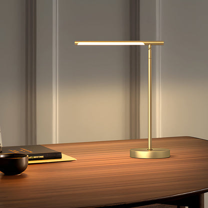 Copper Linear - Lampe de Bureau en Laiton LED avec Direction Réglable