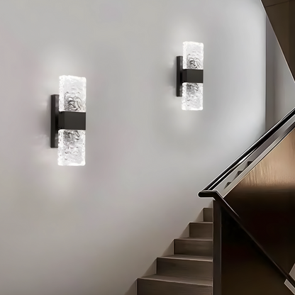 AuraCrystal - Lampe murale en cristal design