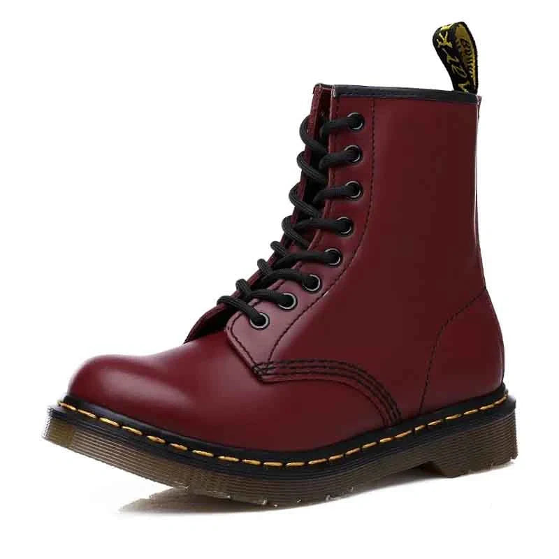 Klassieke Leren Boots met Britse Uitstraling voor Mannen