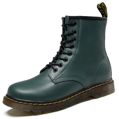 Klassieke Leren Boots met Britse Uitstraling voor Mannen