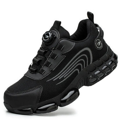 Chaussures de sécurité à lacet rotatif