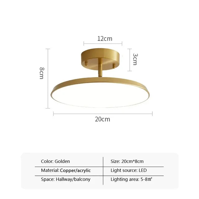 SleekAura - Lampe Minimaliste