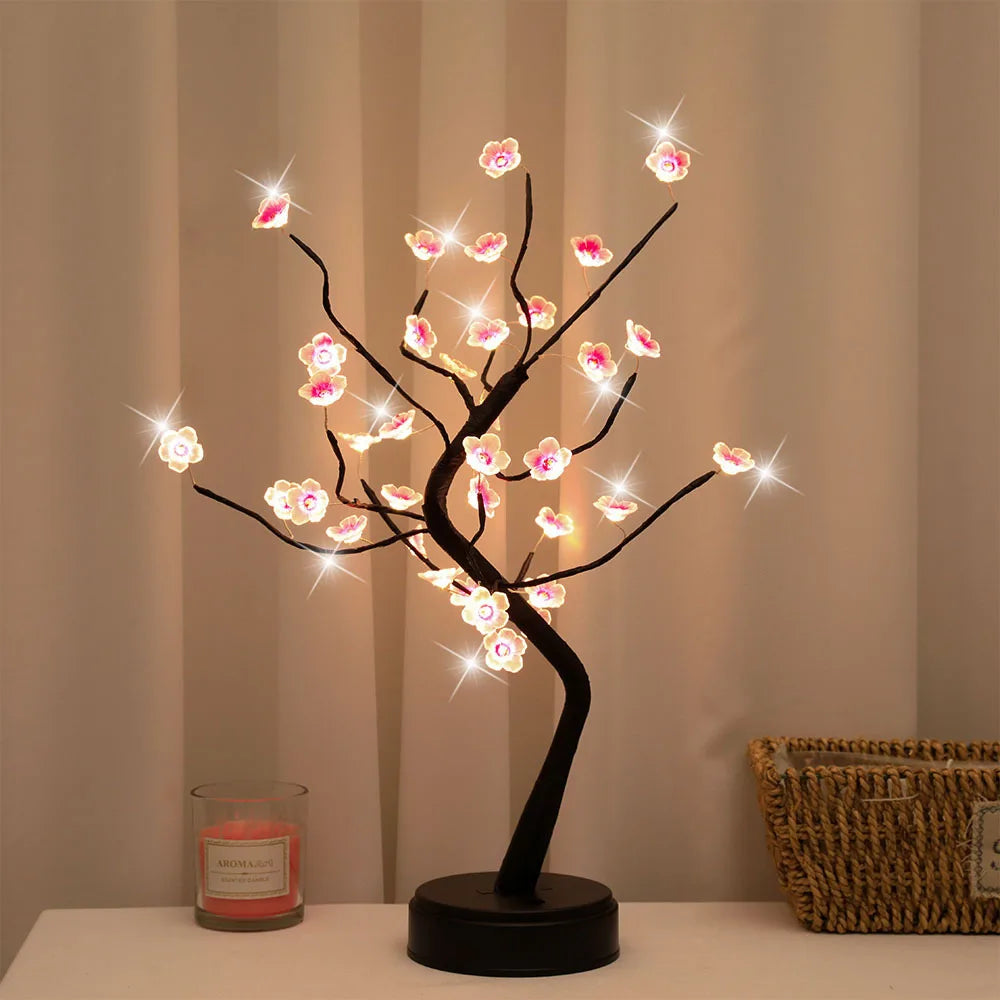 Arbre de Lumière | Lampe bonsaï à LED