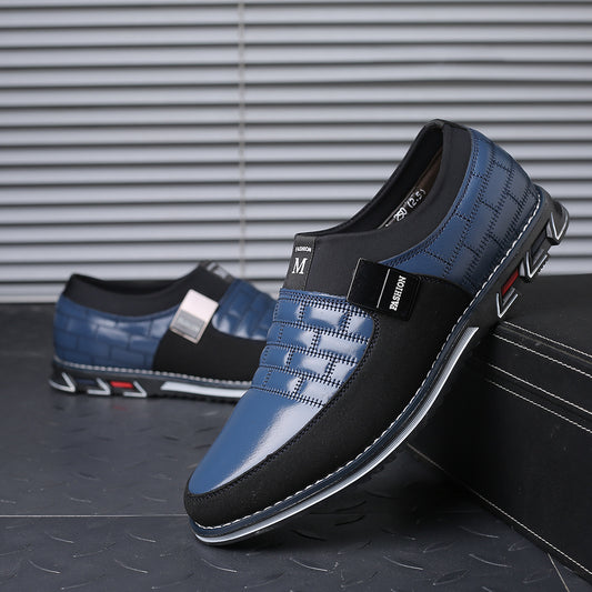 Chaussures Casual Business En Cuir