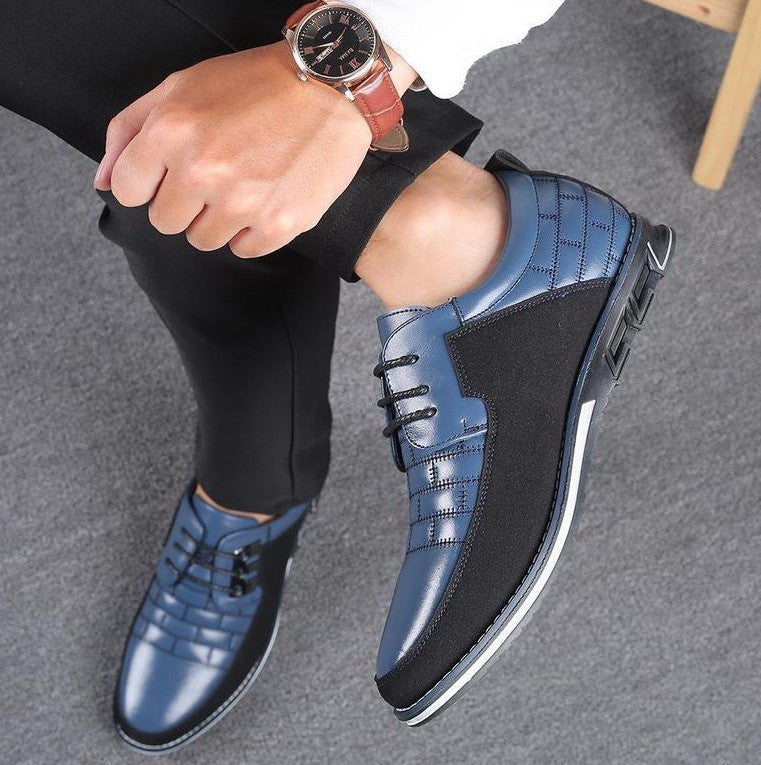 Chaussures Casual Business En Cuir