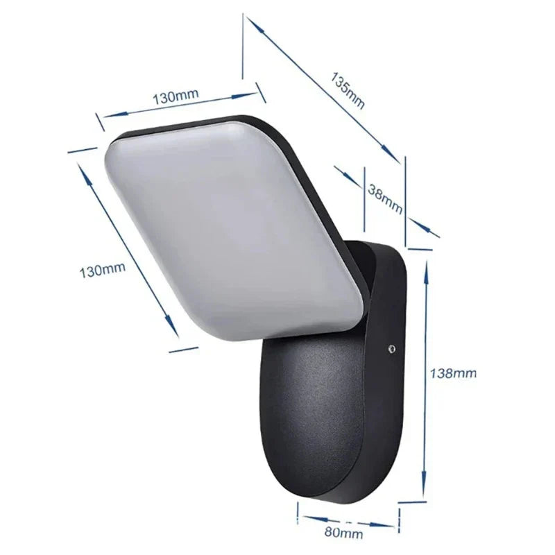 Motionsafe - Lampe extérieure avec capteur de mouvement