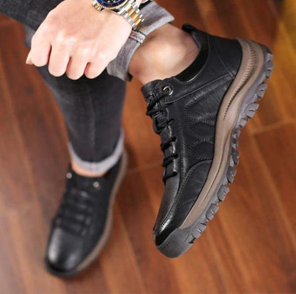 Chaussures Orthopédiques en Cuir pour Hommes