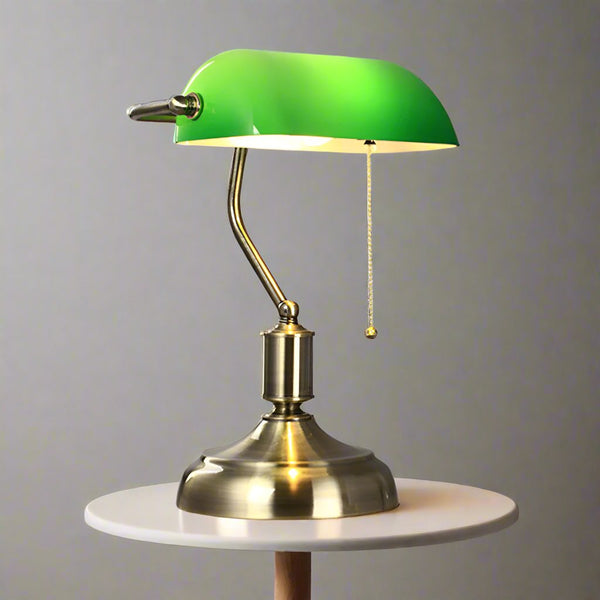 Euréka - Lampe de table en verre européenne