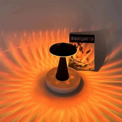 Lampe de table LED champignon - USB tactile dimmable