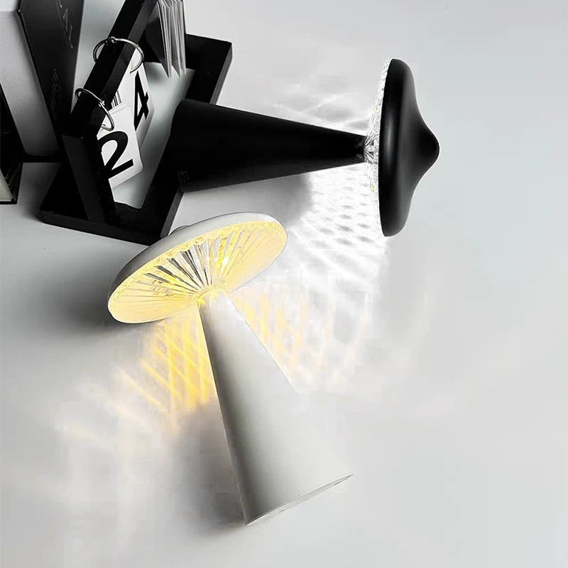 Lampe de table LED champignon - USB tactile dimmable