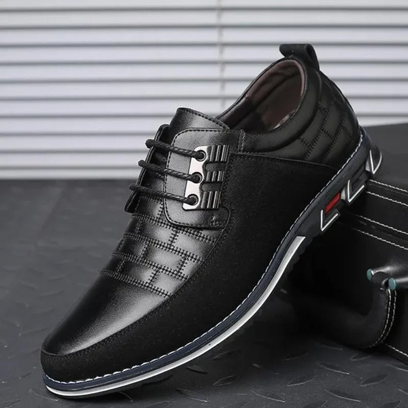 Chaussures Casual Business En Cuir