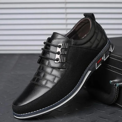 Chaussures Casual Business En Cuir