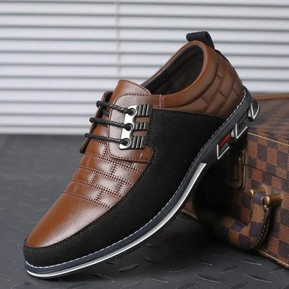 Chaussures Casual Business En Cuir