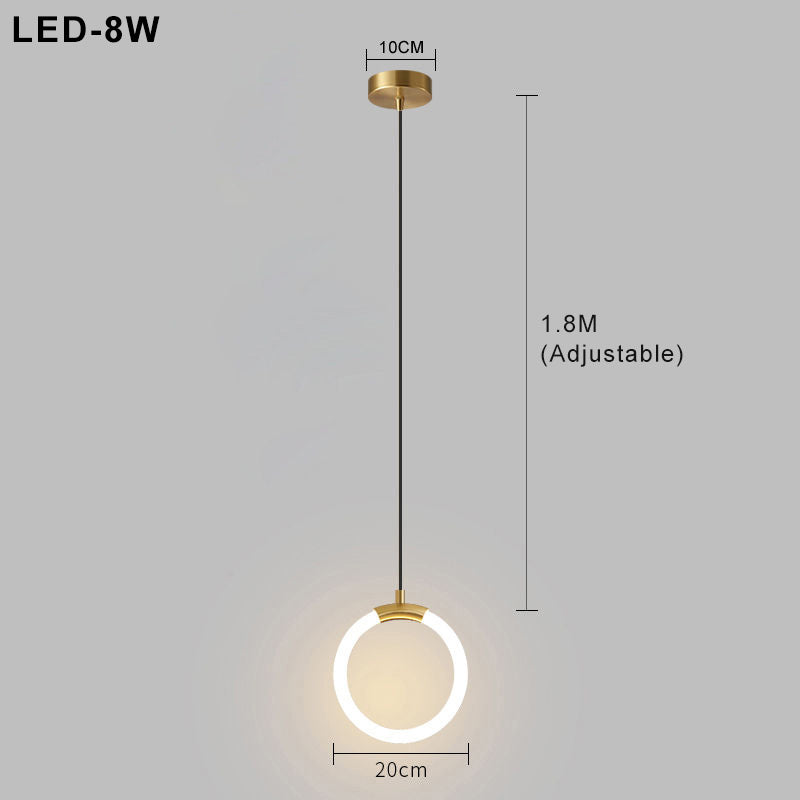 Élégant – Lustre Nordic au Design Simple